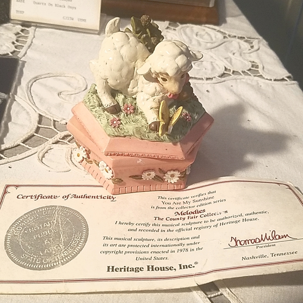 Authentic Collectible music box